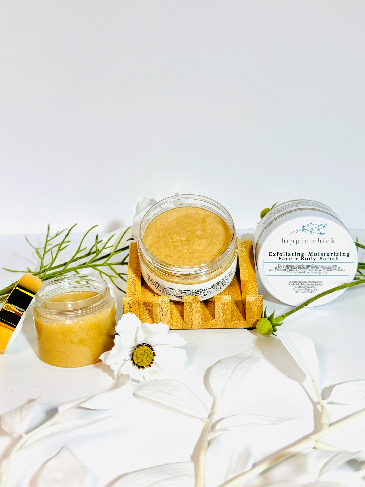 Exfoliating Moisturizing Face + Body Polish