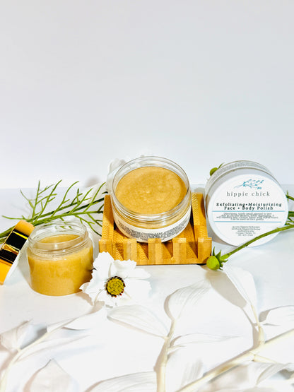 Exfoliating Moisturizing Face + Body Polish