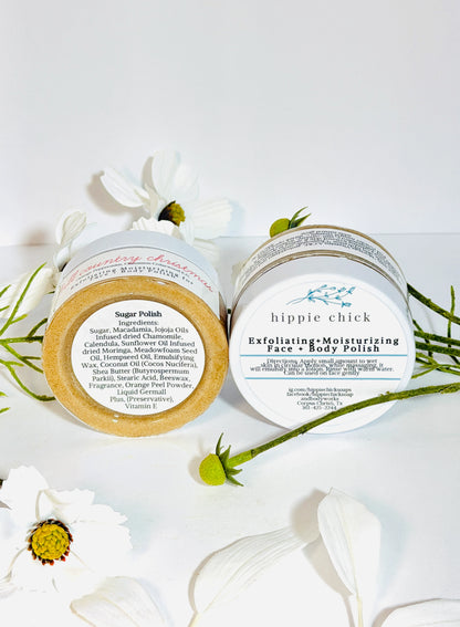 Exfoliating Moisturizing Face + Body Polish