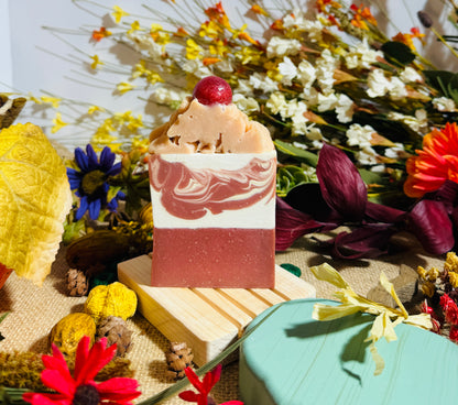 Cranberry Saffron Fall Soap