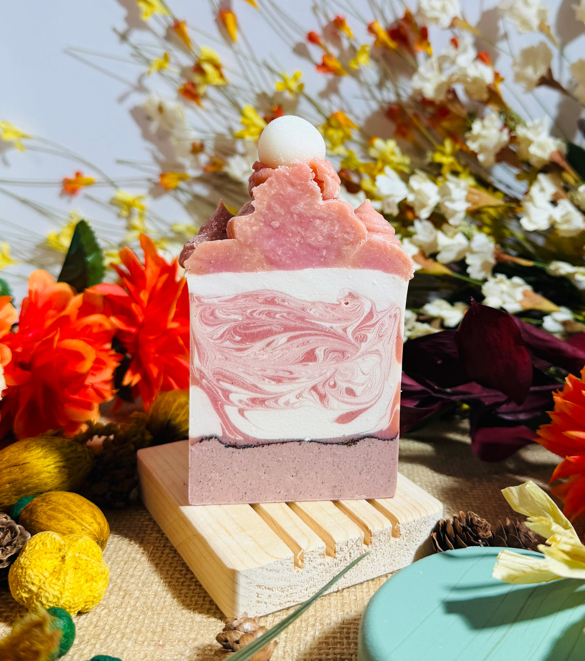 Apple Cinnamon Frosted Soap