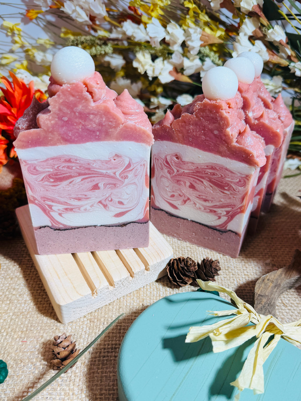 Apple Cinnamon Frosted Soap