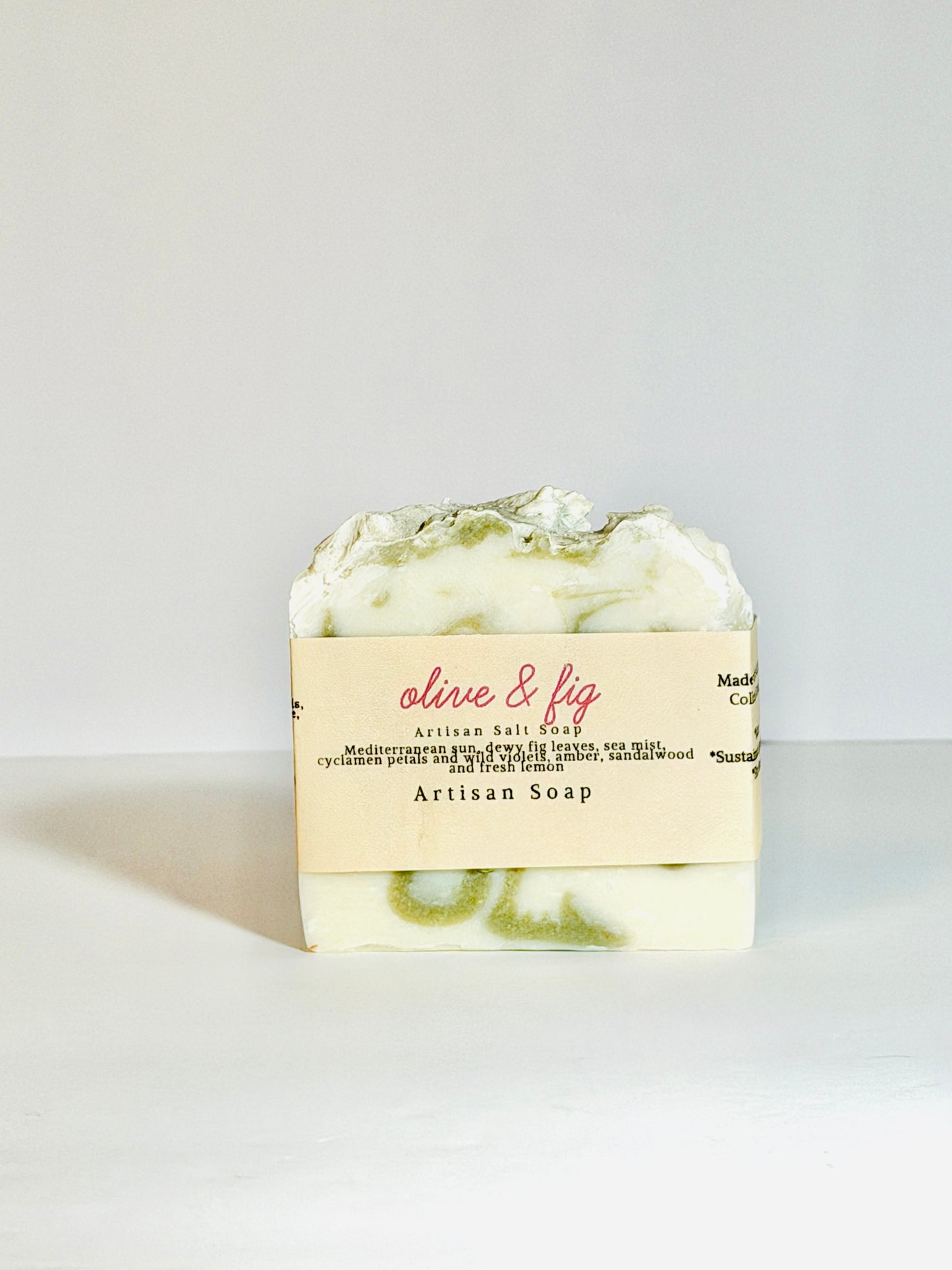 Olive + Fig Salt Brine Soap