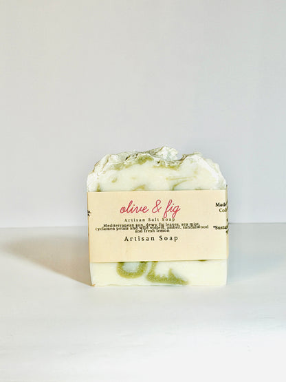 Olive + Fig Salt Brine Soap
