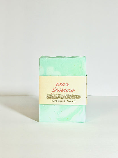 Pear Prosecco Soap