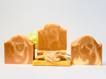Pink Grapefruit + Patchouli Basil Soap