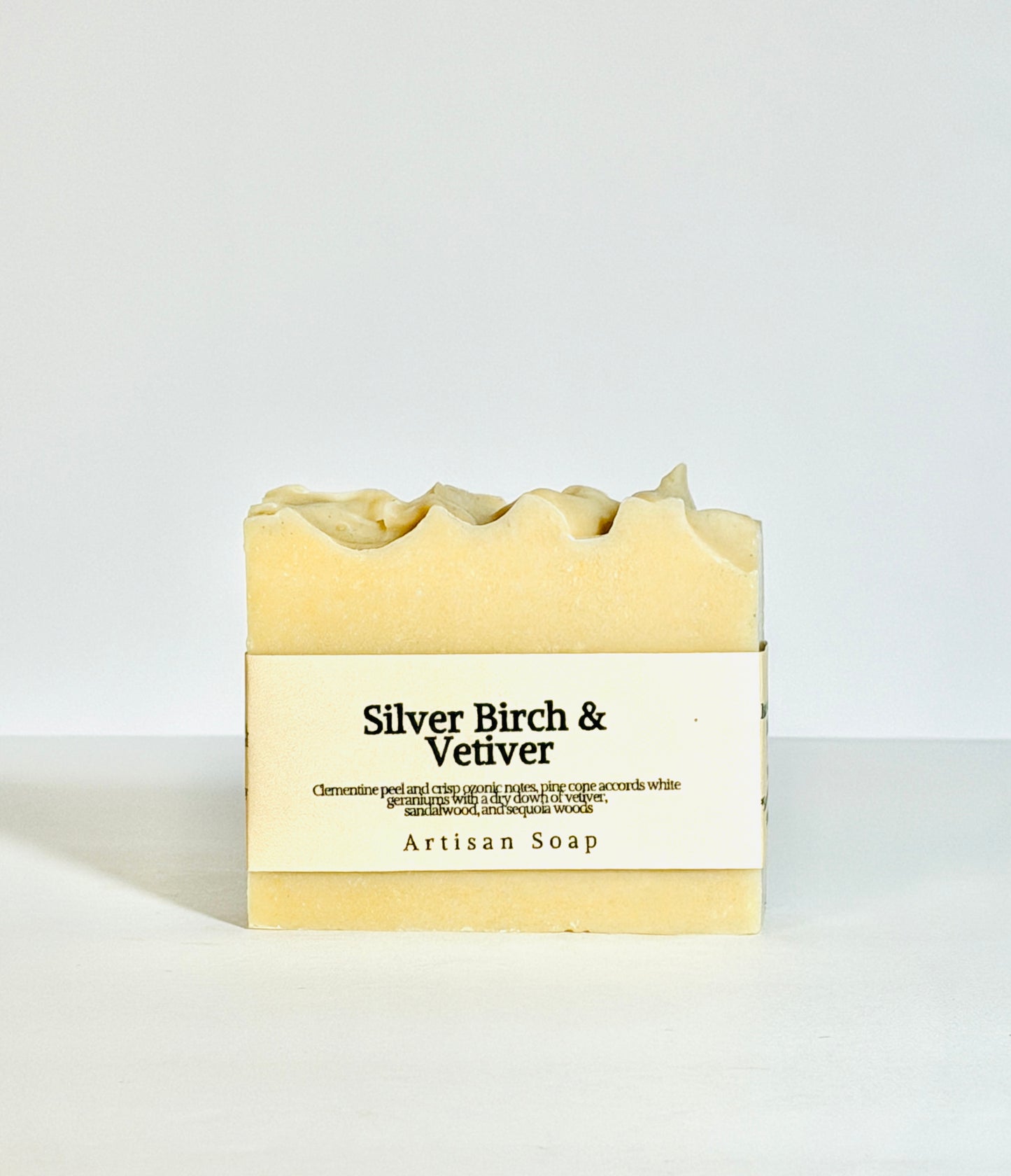 Silver Birch + Vetiver Soap