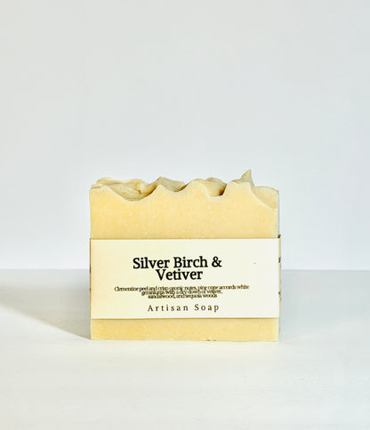 Silver Birch + Vetiver Soap