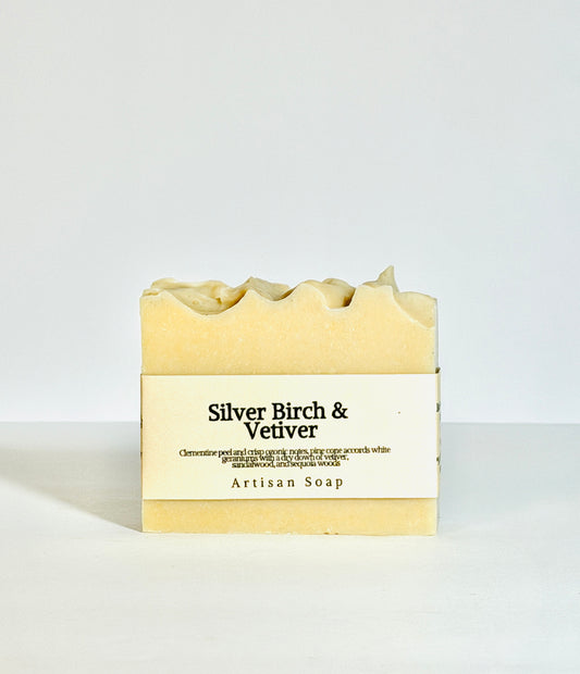Silver Birch + Vetiver Soap
