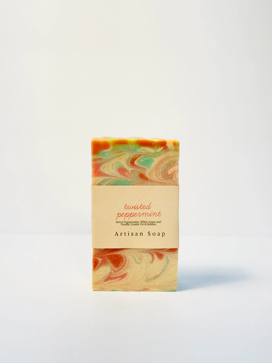 Twisted Peppermint Soap